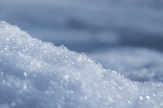 white snowflakes  background, rough pattern of snow texture