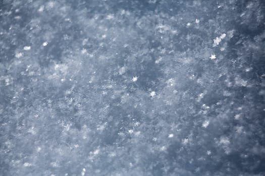 white snowflakes  background, rough pattern of snow texture