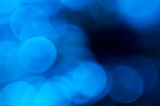Photo of bokeh lights on black background