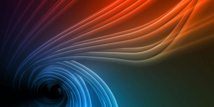 Business Technology Background with Futuristic Creative Abstract
