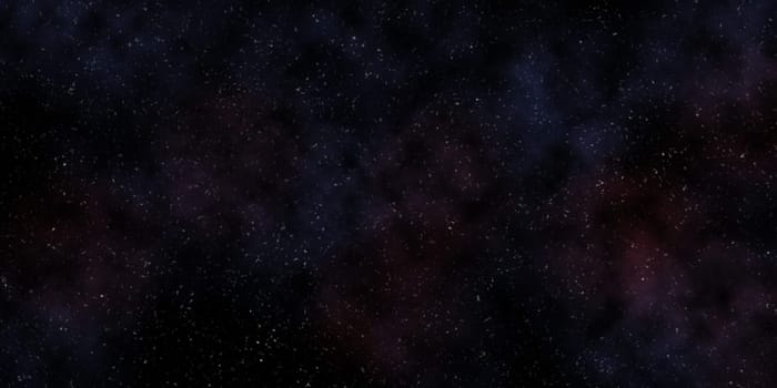 Outer Space Background with Glowing Stars Exploration