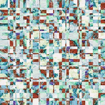 abstract pattern with bright gradient squares on a light background for cover or textile texture