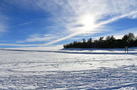 blue sky