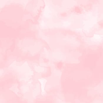 Panoramic texture of realistic red watercolor on a white background - Vector illustration