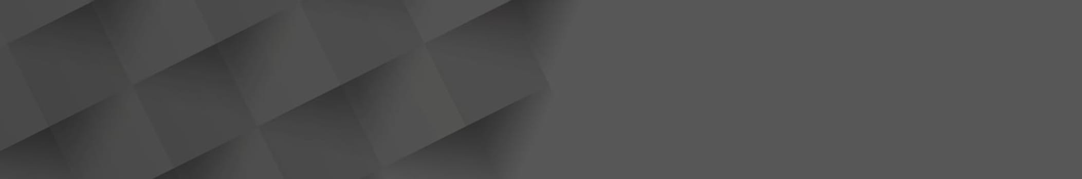 Abstract black background, web template, squares with shadow - Vector illustration