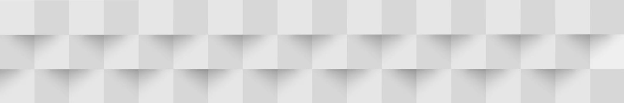 Abstract white background, web template, squares with shadow - Vector illustration