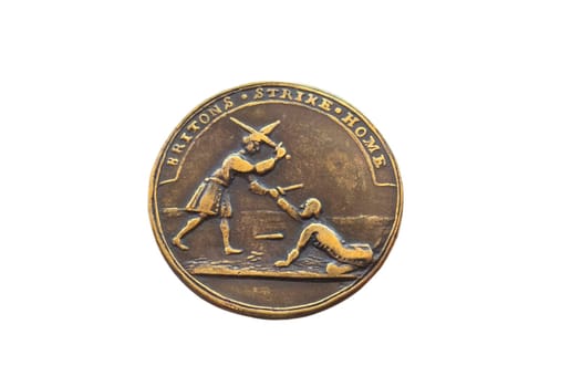 Bronze Medal Alluding to the Treaty of El Pardo, 1739. Museo Naval. Madrid