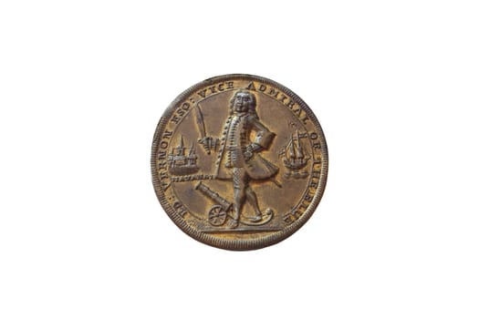 Medal Commemorating the Attempted Capture of Havana, 1741. Bronze with Gold. Museo Naval, Madrid