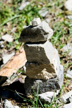 stone tower in south tyrol - italy