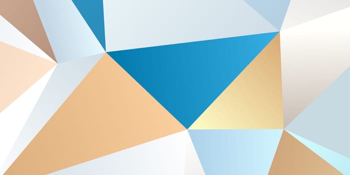 Abstract triangle background, low poly 3D illustration, geometric polygon pattern