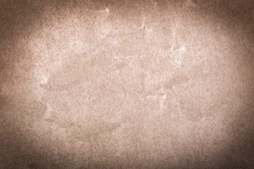 The Beige crumpled paper texture for background