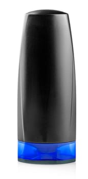 The bottle of shampoo or lotion for men on white background