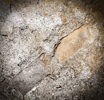 The Background of an old surface of metal-concrete