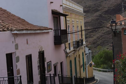 Gran Canaria Mogan White houses, architecture