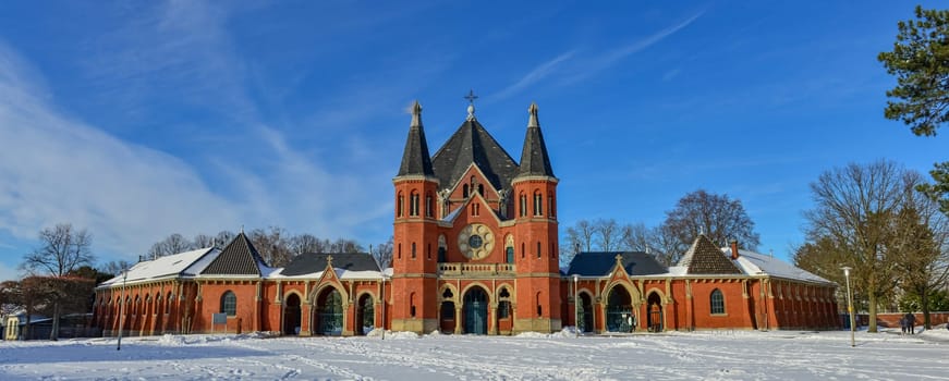 Cemetery entrance