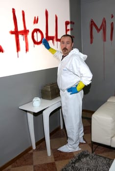 Bjarne Maedel . The Tatortreiniger,setdate ,actor,tv,series,crime scene