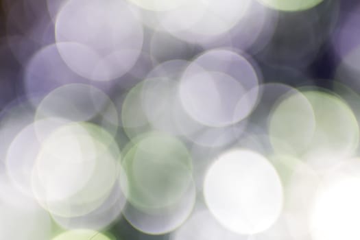 Photo of bokeh lights on black background