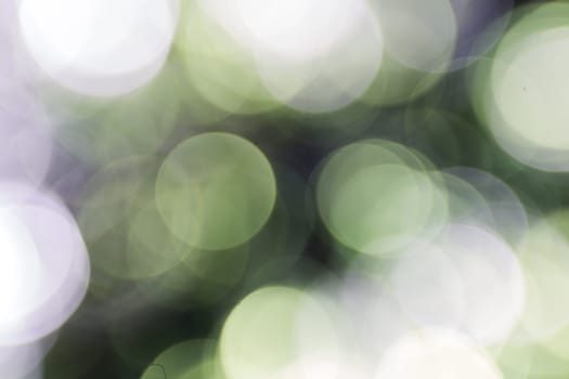 Photo of bokeh lights on black background