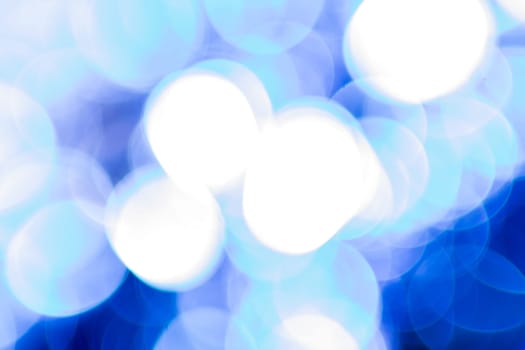 Photo of bokeh lights on black background
