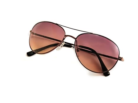 isolated sun glassess