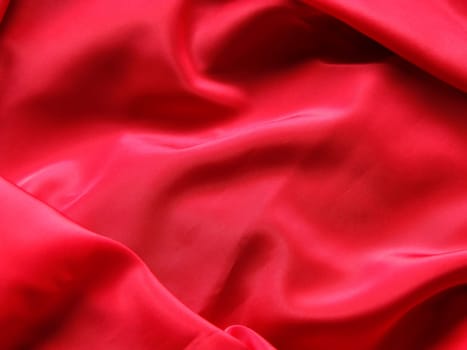 red silk background