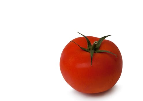 Isolated tomato