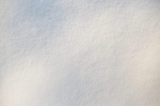 White and fresh snow background