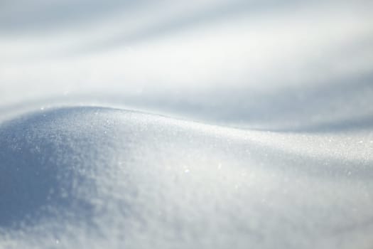 White wave made by snow background