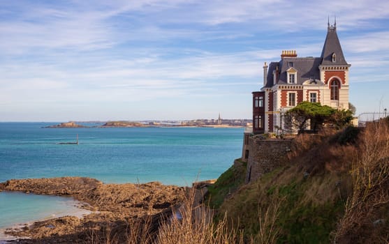 Splendid Belle Epoque house in Dinard, Brittany, France