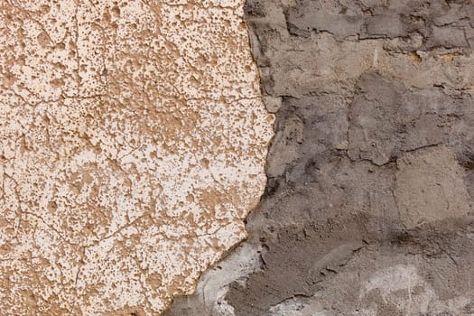 Dirty and old wall of a abandoned house