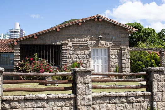 stone cottage  house architecture outdoor