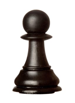 The pawn, chess piece isolated on a white background