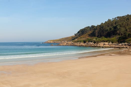 Beautiful beach with a beautiful water