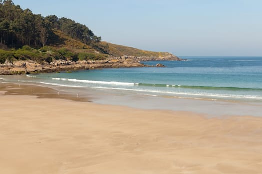 Beautiful beach with a beautiful water