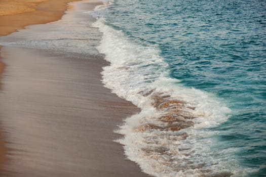 Beautiful beach with a beautiful water
