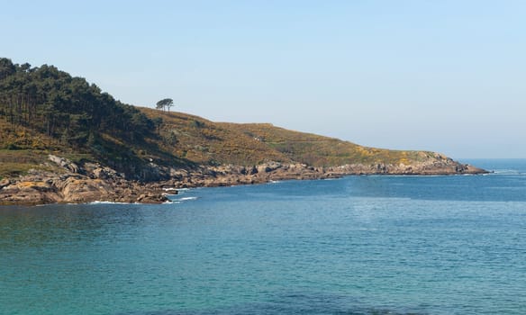 Beautiful beach with a beautiful water