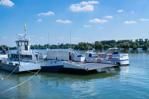 Scenic view of sail boat details