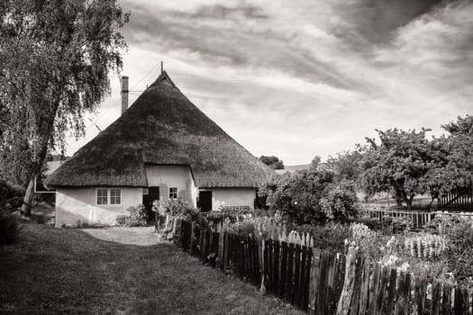 Parish widow house in Groß Zicker, Mönchgut, Ruegen island
