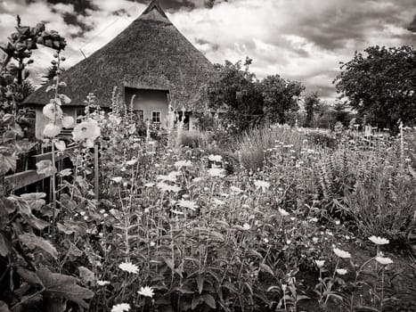 Parish widow house in Groß Zicker, Mönchgut, Ruegen island