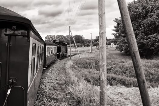 Rügen small train "Rasender Roland"", island of Rügen"