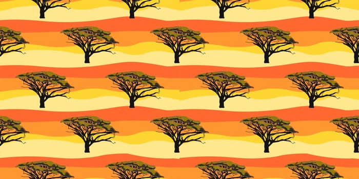 ETHNIC TREND. PAINTING IN AFRICAN STYLE. SEAMLESS AFRICAN PATTERN. TRADITIONAL PATTERN. ... Vector illustration. Fashion.
