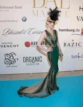 Mirja du Mont , Bal Masque 2015 at the Museum for Arts and Crafts Hamburg on 21.03.2015