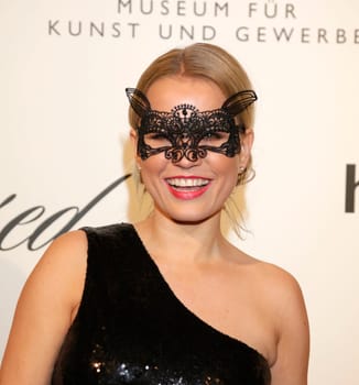 Nova Meierhenrich , Bal Masque 2015 at the Museum for Arts and Crafts Hamburg on 21.03.2015