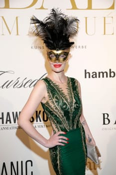 Mirja du Mont , Bal Masque 2015 at the Museum for Arts and Crafts Hamburg on 21.03.2015