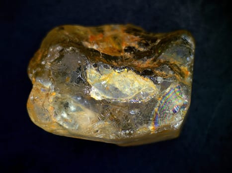 Topaz in a microscopic view
