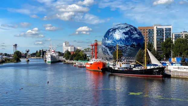 Submarine museum in Kaliningrad, Russia.