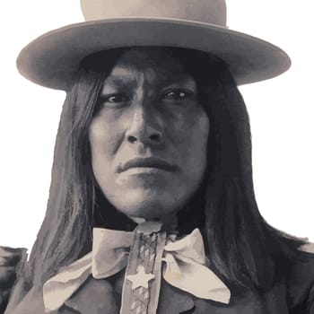 great spirit native americans male  illustration