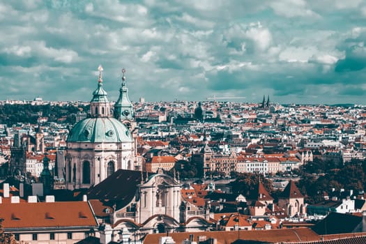 Prague, Czech Republic, panorama city skyline