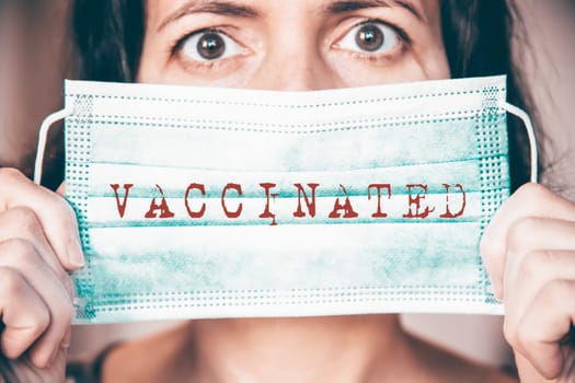 I've been VACCINATED for covid-19.