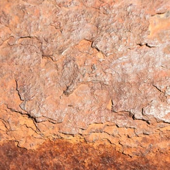 Inside the rust. Rusted Background .